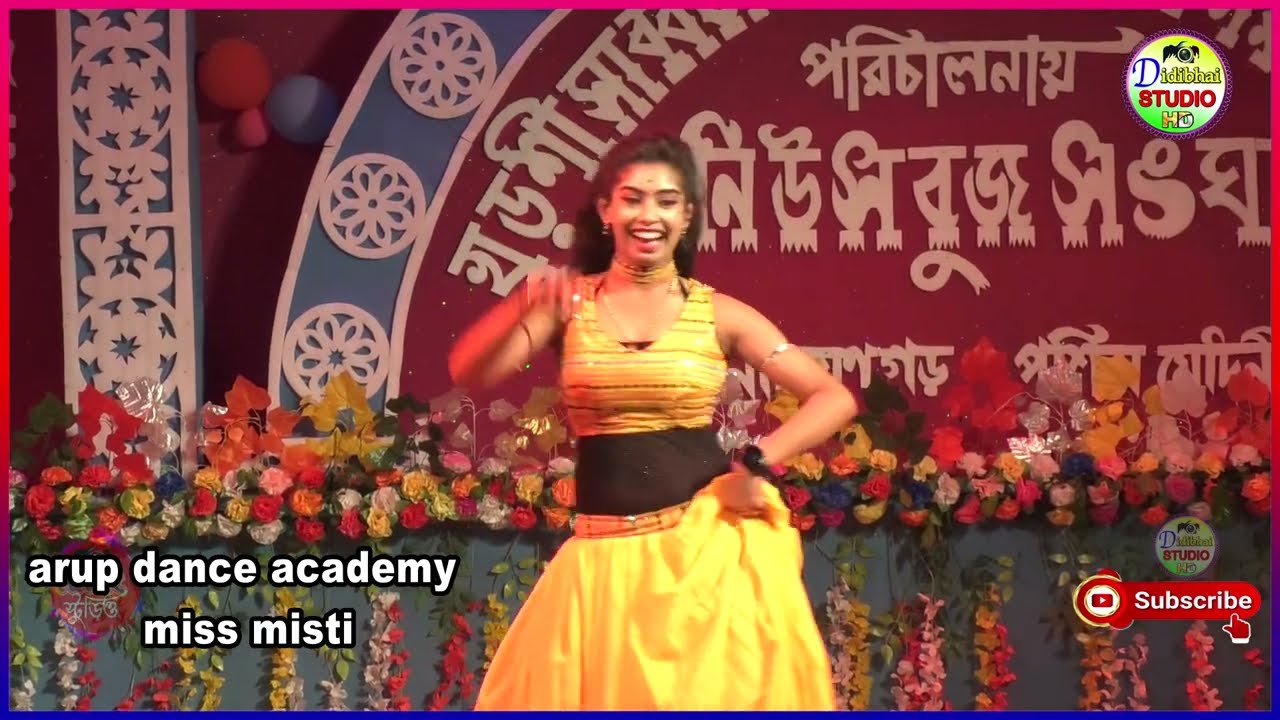 arup dance academy// miss misti //song amon modhur sandhyay//didibhai studio hd