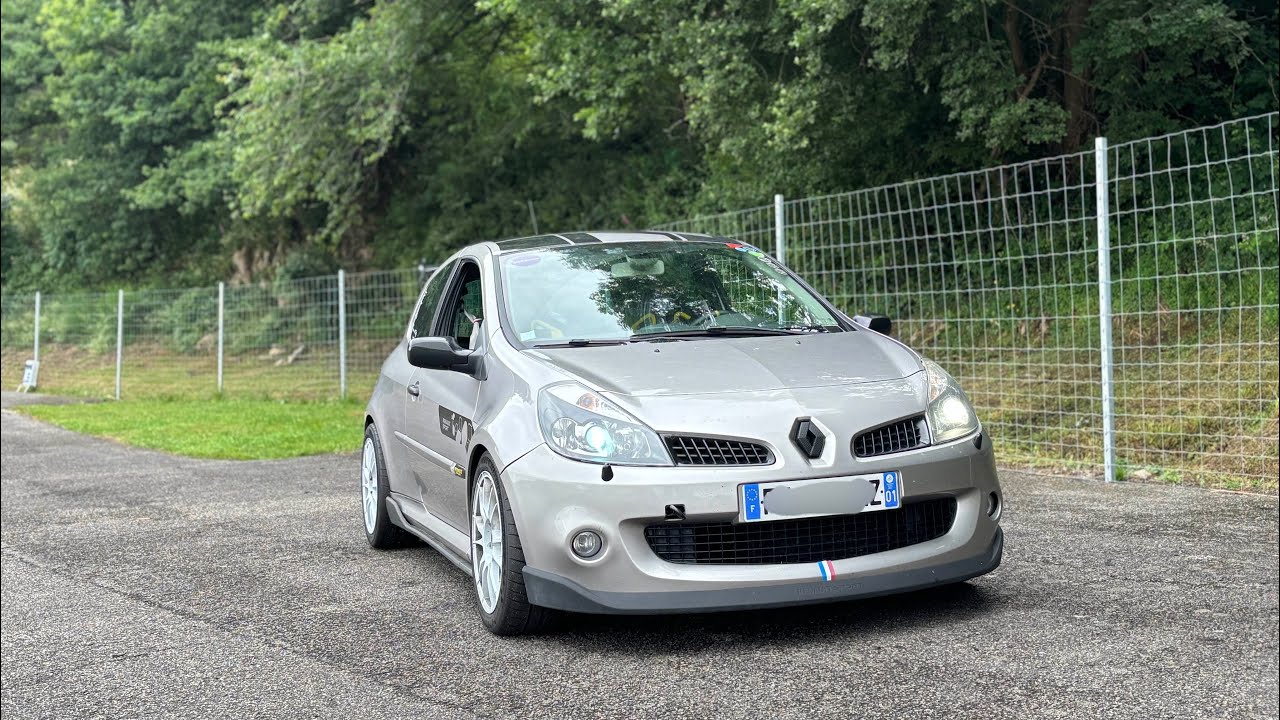 Clio 3 rs Trackday circuit Mas du Clos 15/06/2025 part 1