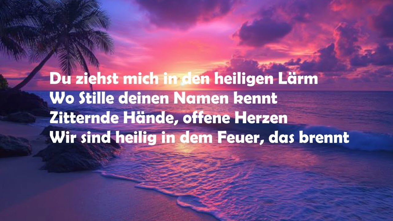 Heiliger Lärm   Ordinary LIED MIT LYRICS