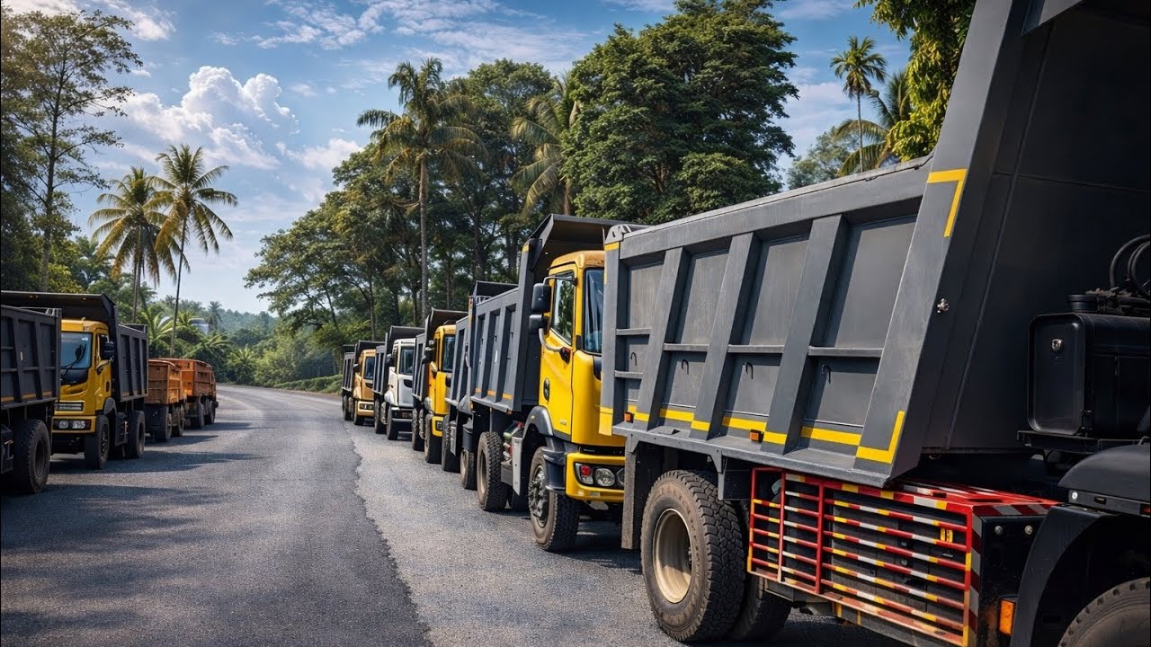 Bharat Benz New model truck lineup👌😱 | Amazing for use crusher work👌