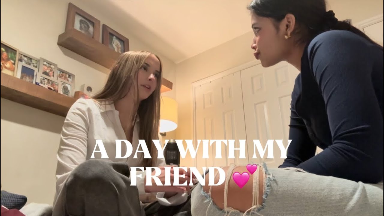 A DAY with my FRIEND💕