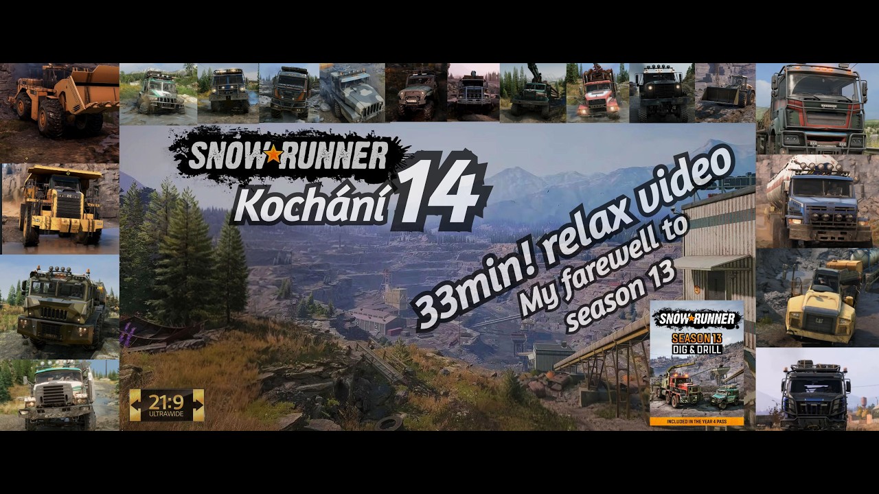 Snowrunner kochání 14 + Reshade filtry