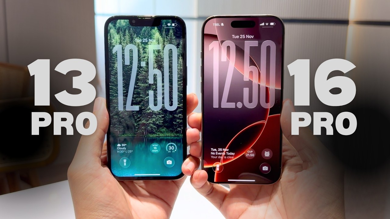 iPhone 13 Pro против iPhone 16 Pro: посмотрите это перед покупкой или обновлением!
