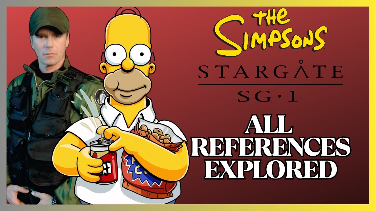 The Simpsons and Stargate SG1: All References Explored