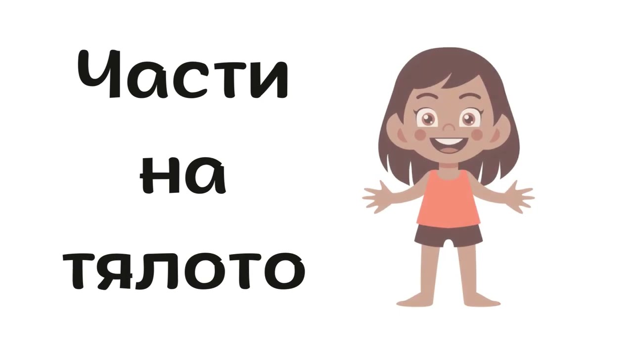 Части на тялото/Parts of the Body in Bulgarian - a Bulgarian vocabulary lesson (A1-A2)