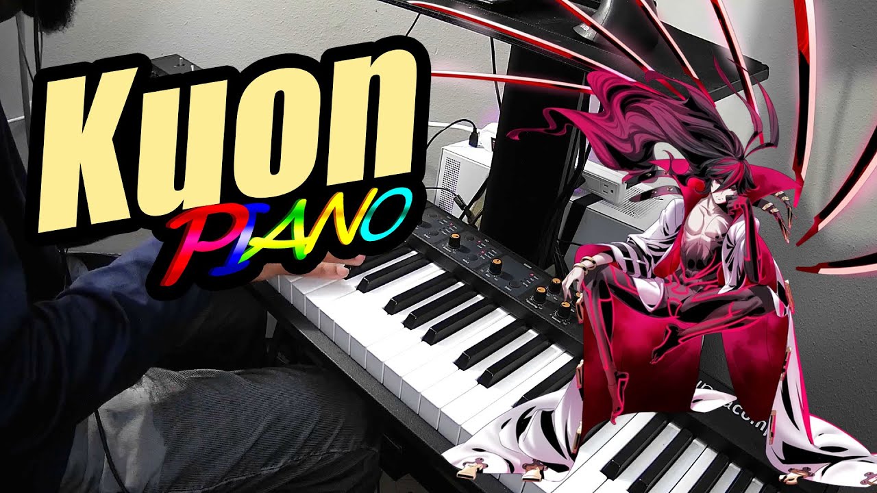 ♪ "Rebirth, Immortal Advent" (Kuon クオン) Piano Cover  | Under Night In-Birth 2 [Re-upload]