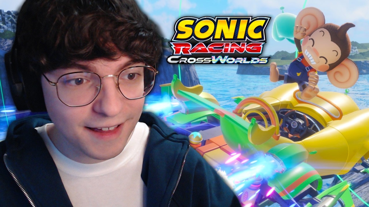 AiAi Is BANANAS in Sonic Racing: CrossWorlds