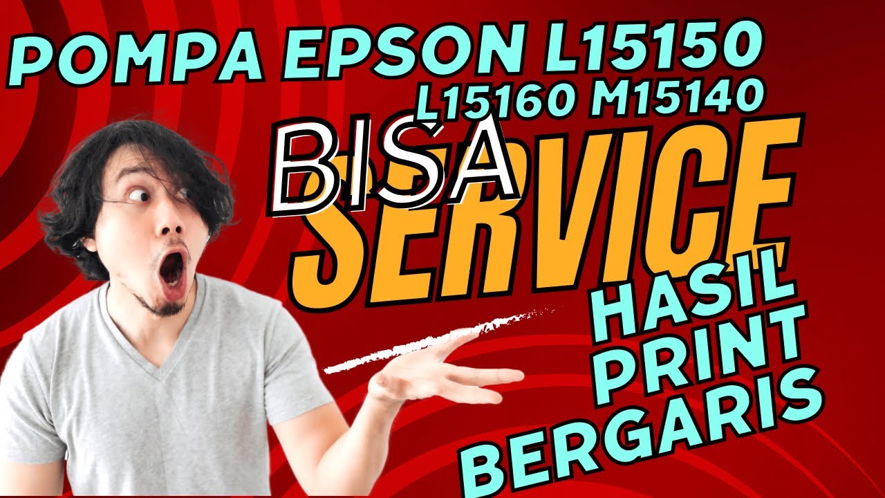Cara service pompa epson L15150/15160/M15140 dll