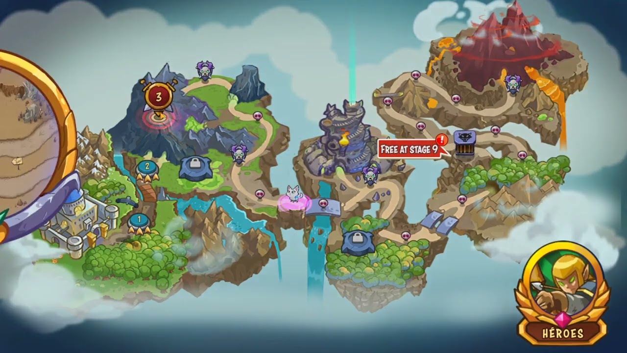 Juego de defensa de torres de android -  king of defense
