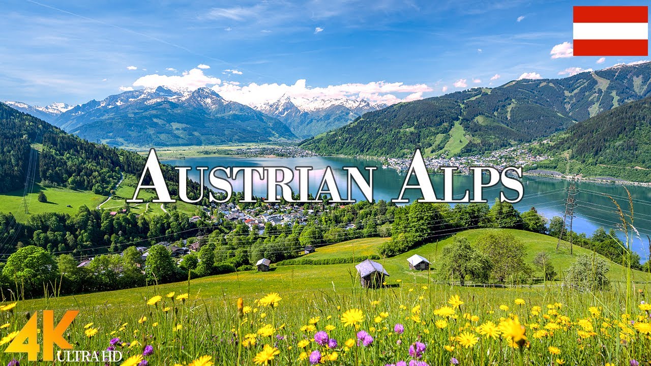 Austrian Alps 4K Ultra HD &bull; Stunning Footage Austria, Scenic Relaxation Film with Calming Music.
