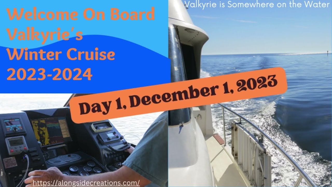 Cape Cod Canal Cruise.  Cape Cod from Sandwich to Onset. 12/1/2023