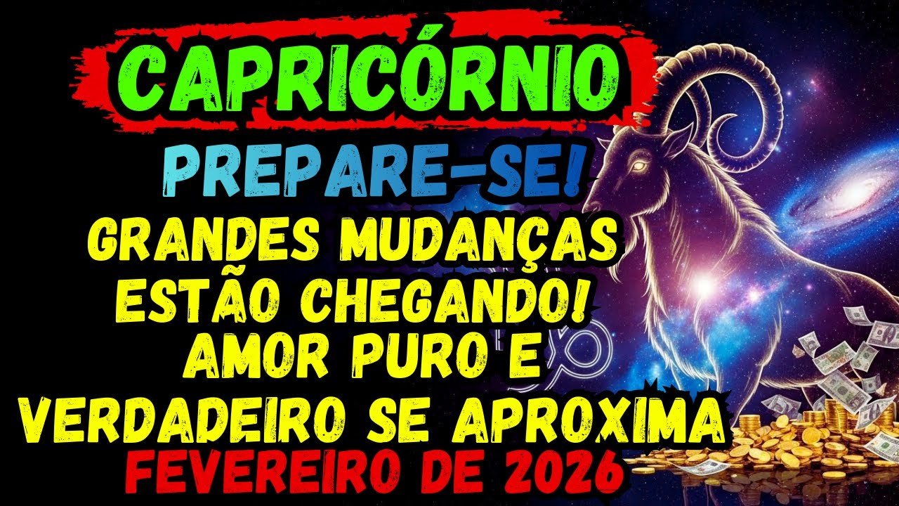 ✨CAPRICÓRNIO♑ 6 DE FEVEREIRO DE 2026 Profecia | Amor, Riqueza💰 e Orientação Divina Revelados 🌙