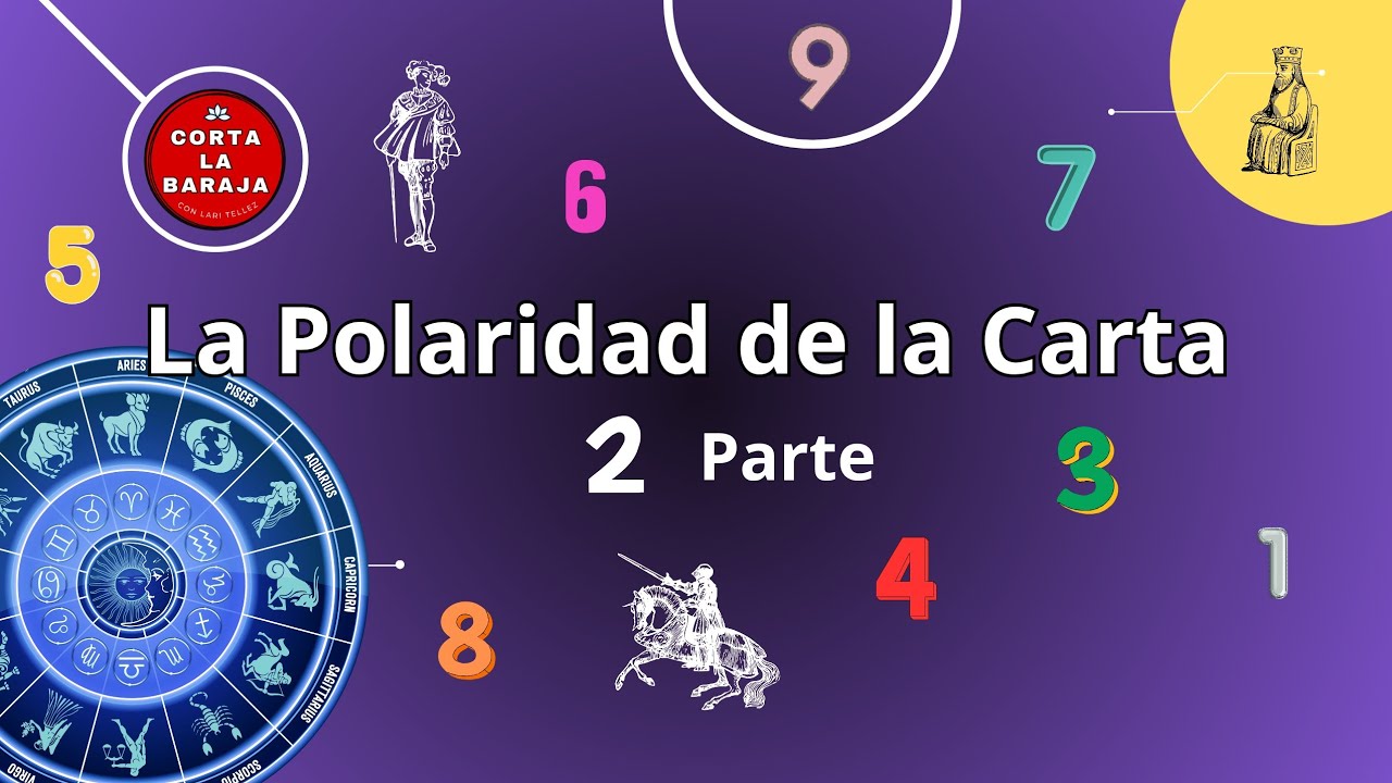 ➕/➖ Polaridad de la Carta II : Astrología, Numerologia y Arquetipos en un solo Método.