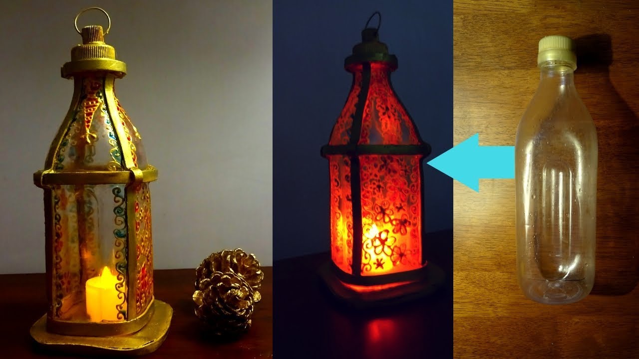 DIY LANTERN USING PLASTIC BOTTLE/ Ramadan DIY