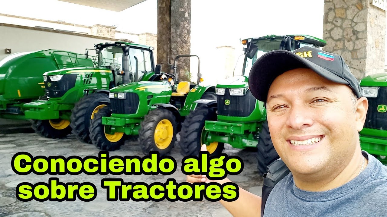 Tractores John deere conociendo algo modelos precios y tamaños