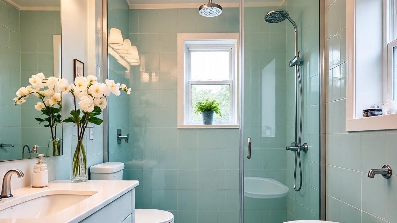 &ldquo;New Stunning and Elegant Bathroom Floor, Wall Tiles Design, Color Combinations, and Stylish ideas💡