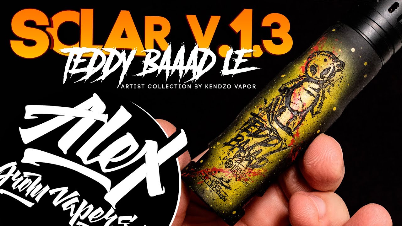 Solar v.1.3 Teddy Baаad LE by Kendzo Vapor l Alex VapersMD review 🚭🔞