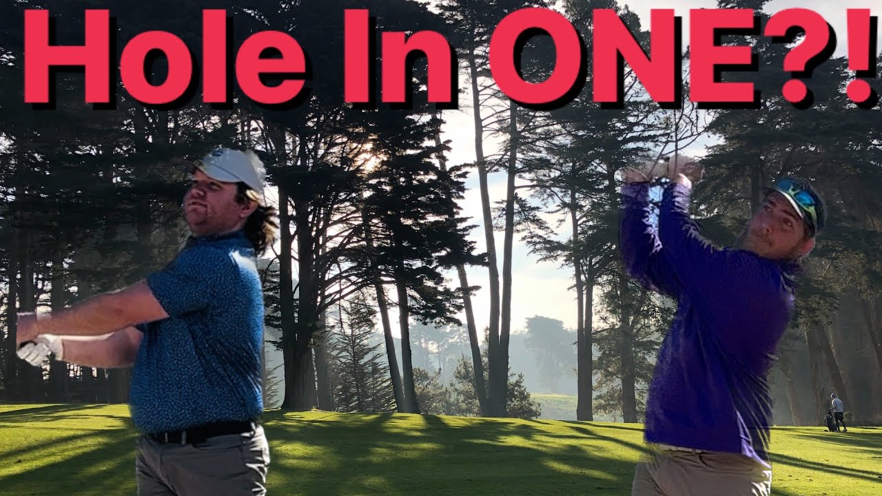 Did I just make a Hole-In-One? Could it be a Matt Scharff moment?
