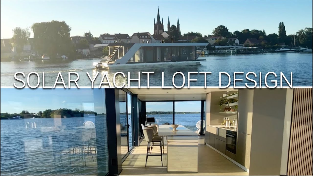 SolarYacht Sunset Tour | Luxury Interior | Superyacht Feeling | Floating Loft for Boatlife & Events!