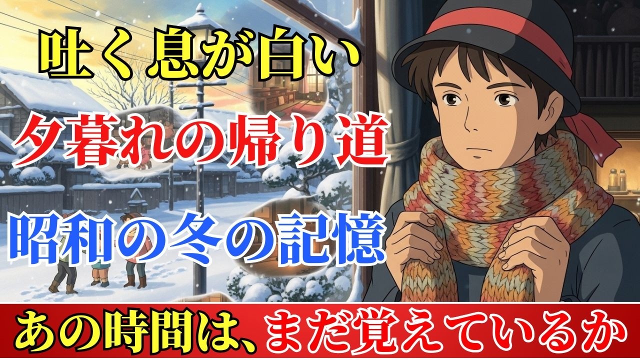 昭和の冬を思い出すと なぜ あの家の匂いと 家族の声まで 蘇るのでしょうか