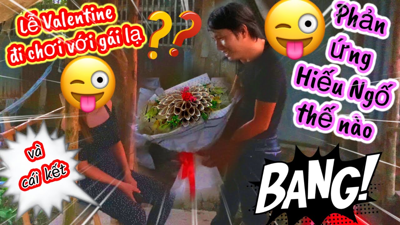 BẤT NGỜ LỄ Lễ Valentine Sơn ngố bất ngờ hẹn đi chơi với gái lạ ? phản ứng Hiếu ngố thế nào | SN vlog
