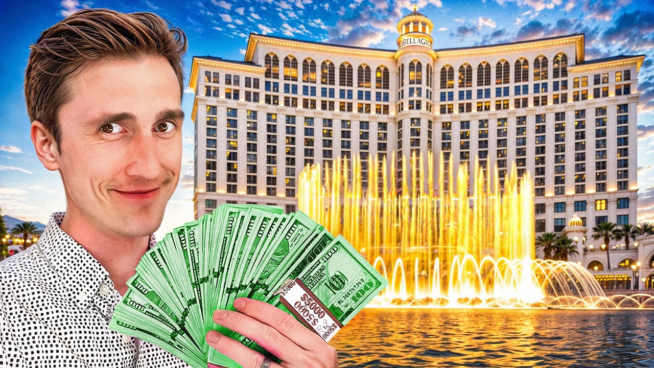САМАЯ БОЛЬШАЯ сессия игры в блэкджек в моей жизни в Bellagio в Лас-Вегасе