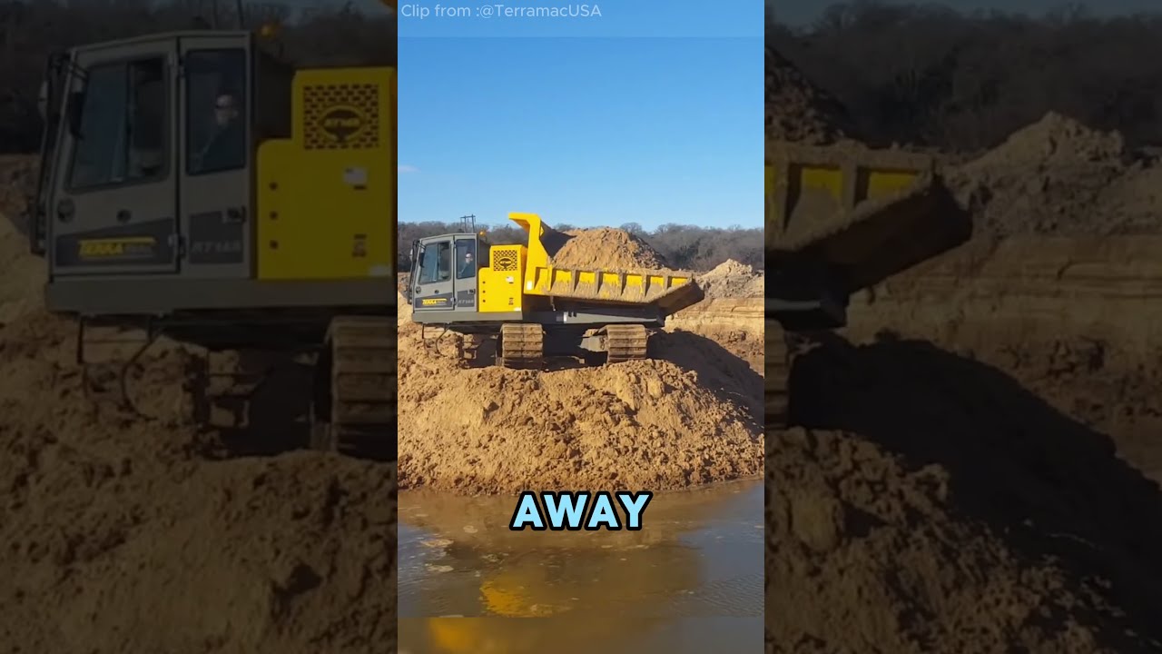 ⤵️A turning dirt mover? 🚜