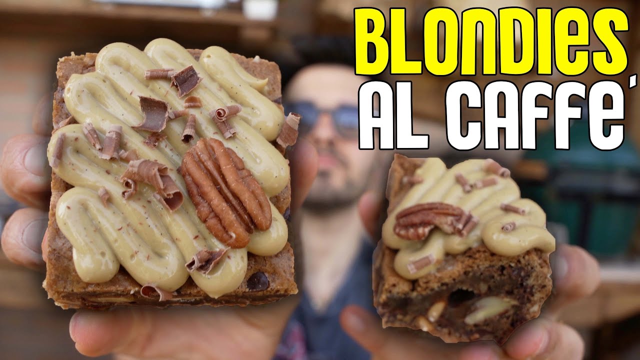 Il miglior RIMEDIO contro la METEOROPATIA * blondies al caffè SENZA GLUTINE  e SENZA LATTOSIO* ☀️