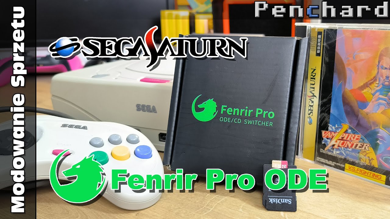 Recenzja:  Sega Saturn - Fenrir Pro ODE (+montaż)