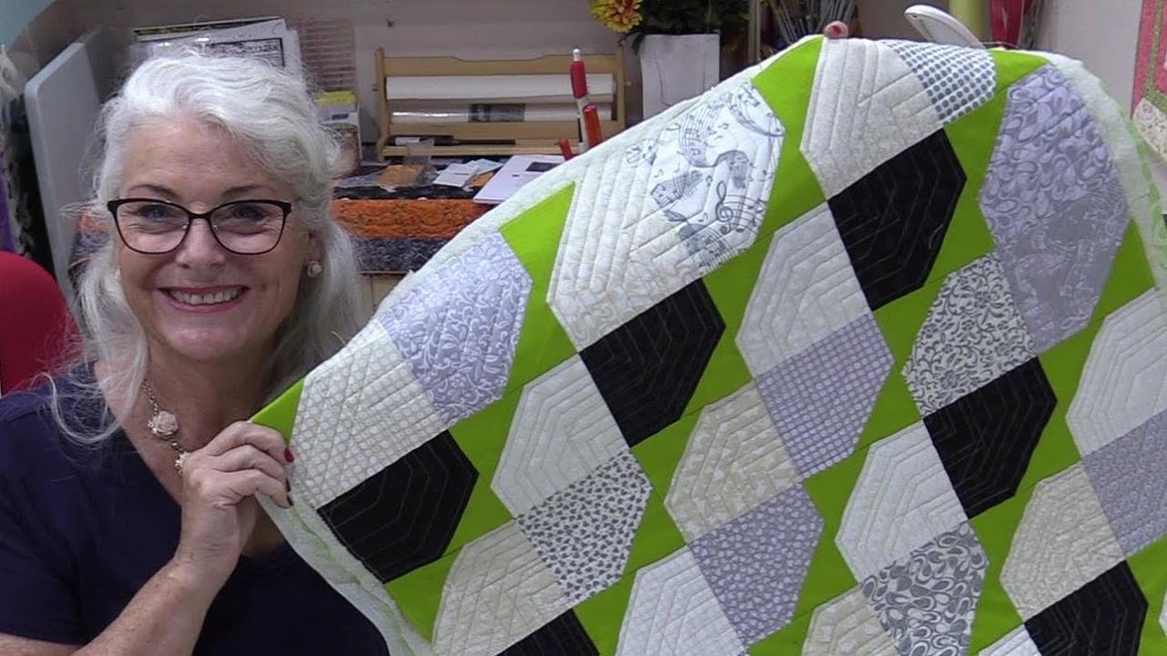 Straight Line Quilting Ruler Work