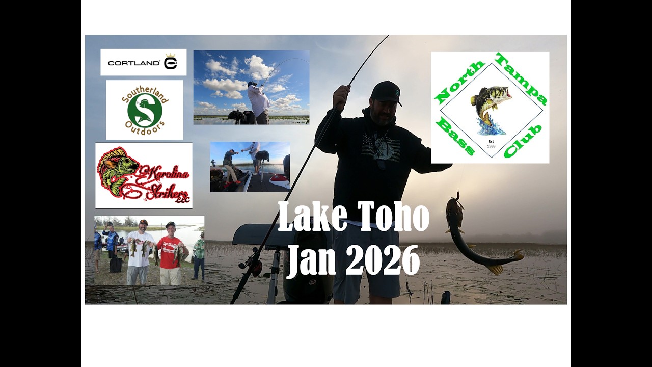 North Tampa Bass Club Jan 2026 - Lake Toho