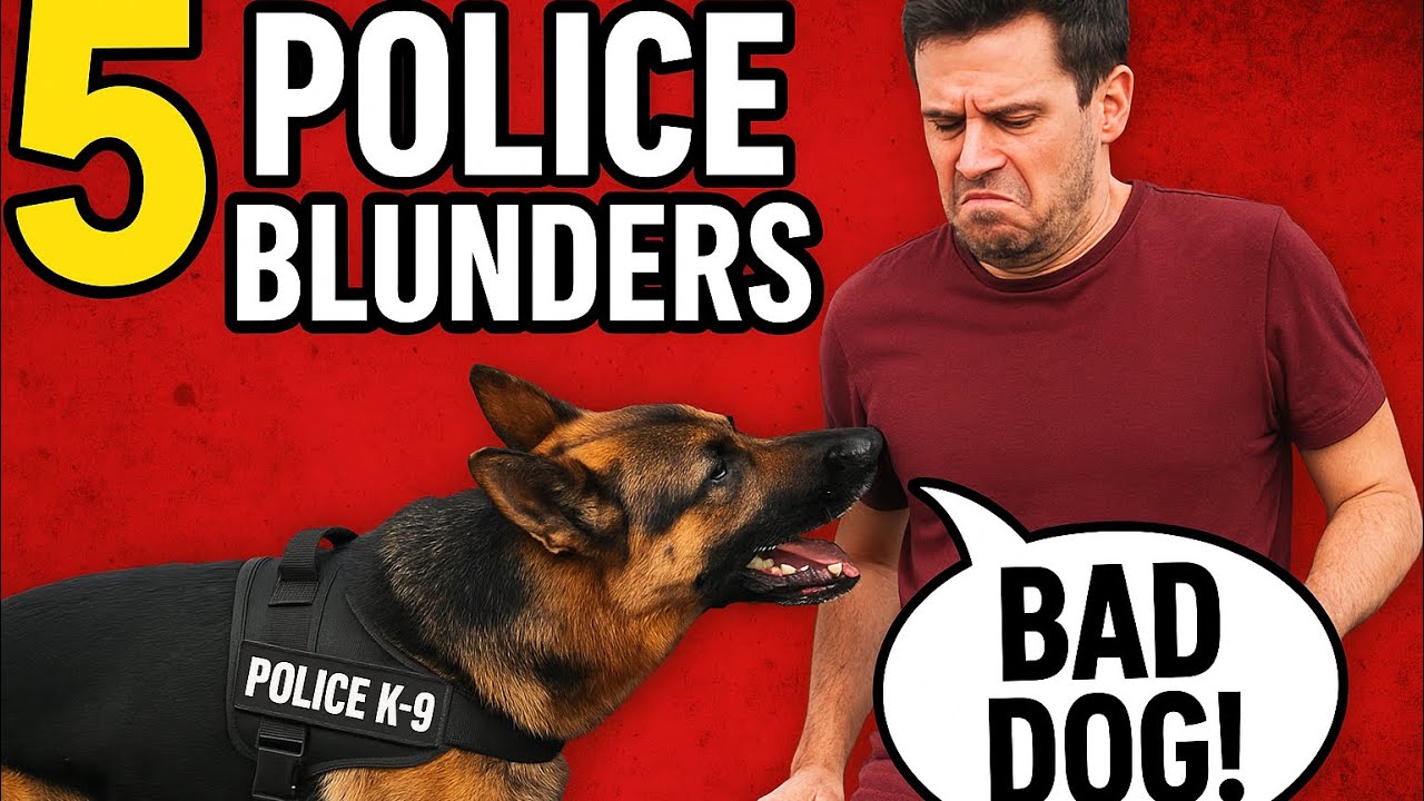 5 Weirdest Police Blunders!