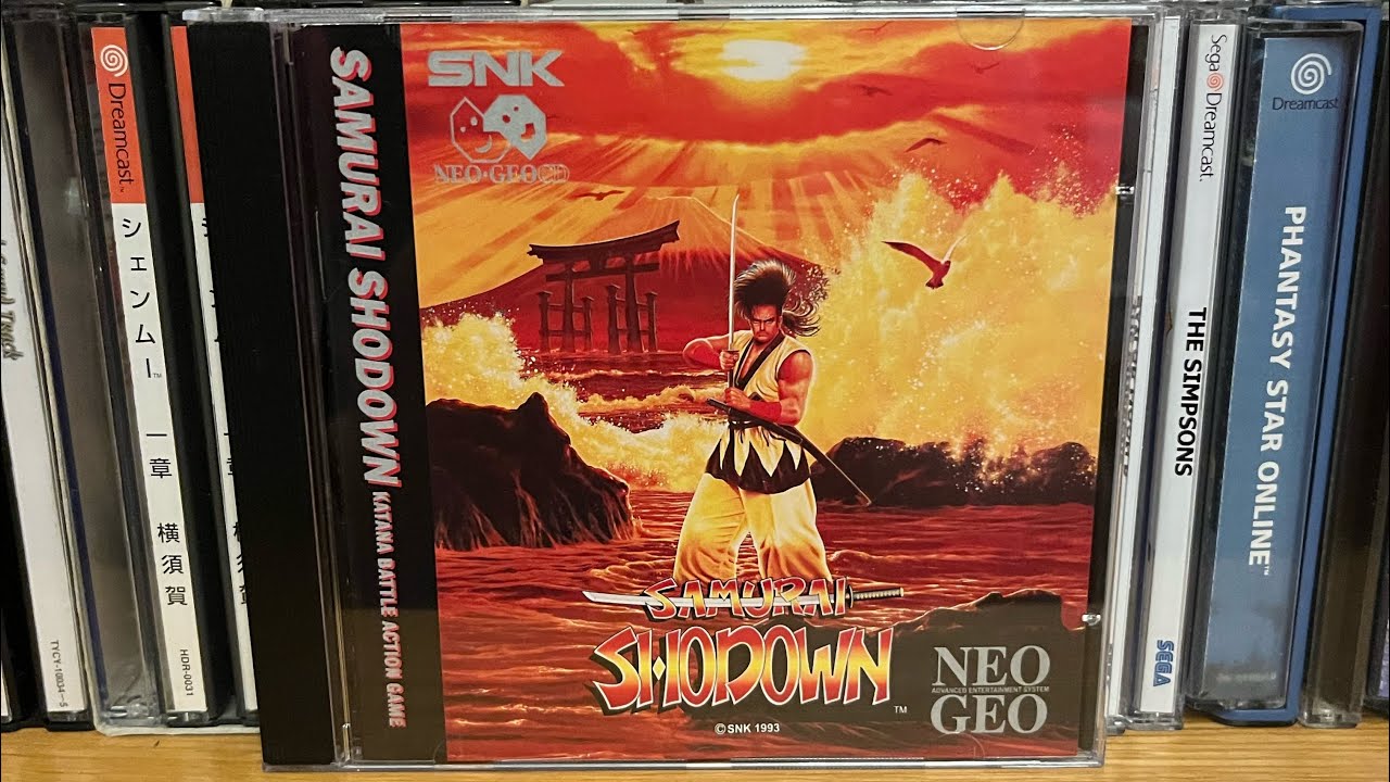 Игровой процесс Samurai Showdown Neo Geo CD на Polymega.