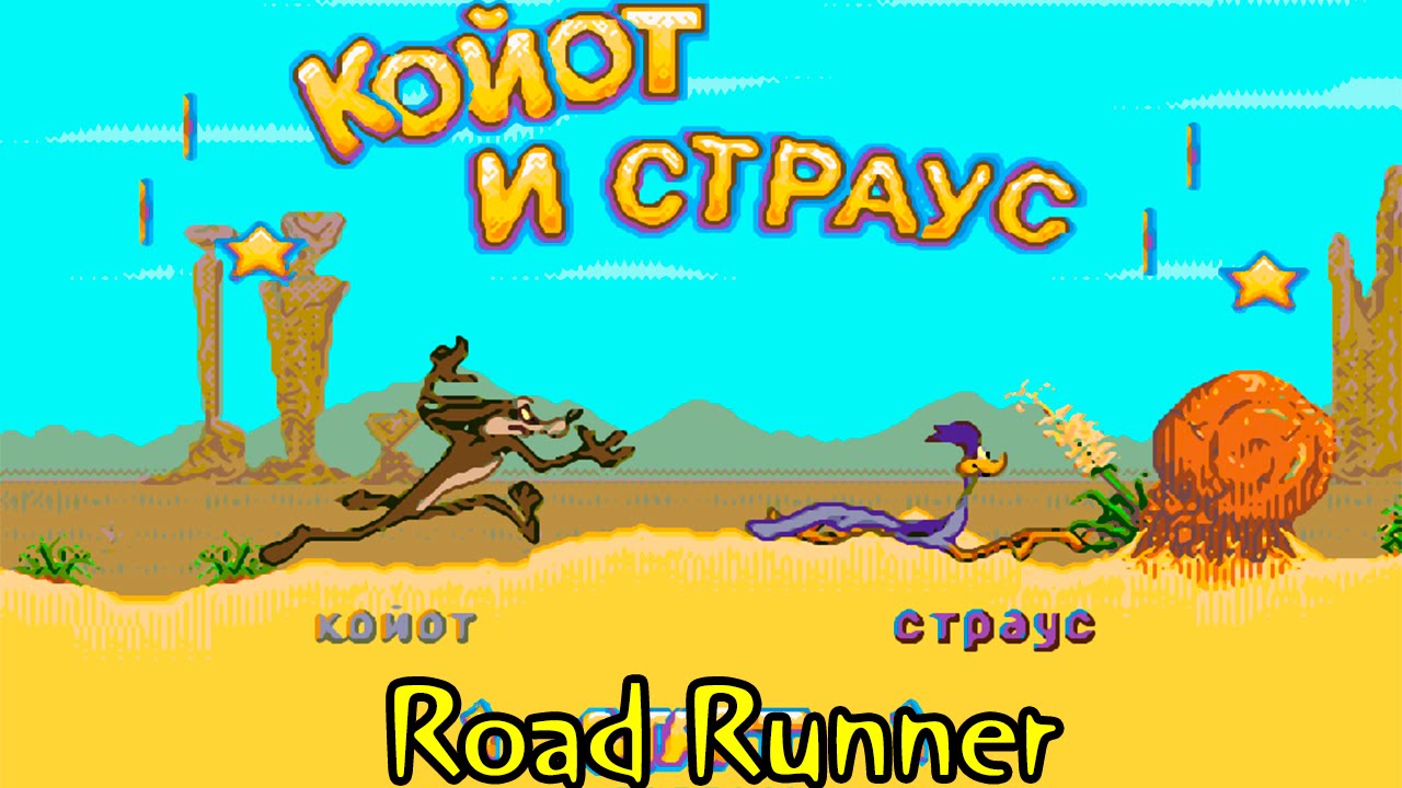 Desert Demolition: Road Runner version (Sega Mega Drive/Genesis).