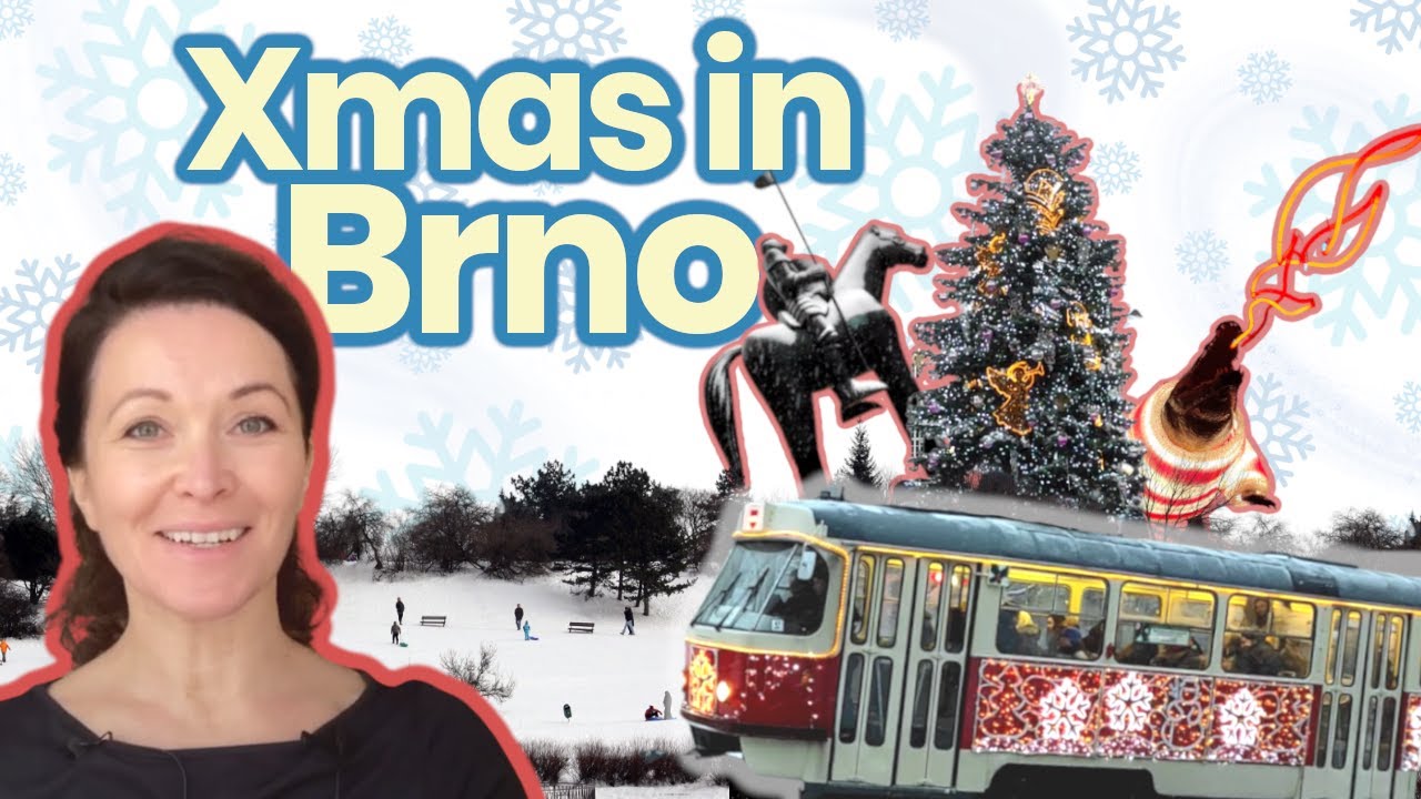 White Christmas in Brno ❄️ with Šárka