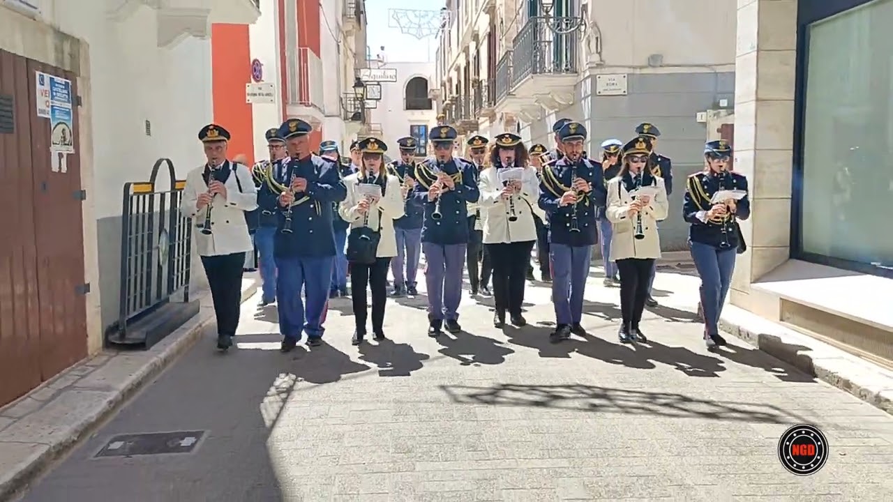Marcia Spagnolita Bande di Conversano Ligonzo/Castellana APS 28/4/24 Castellana Grotte Festa dAprile