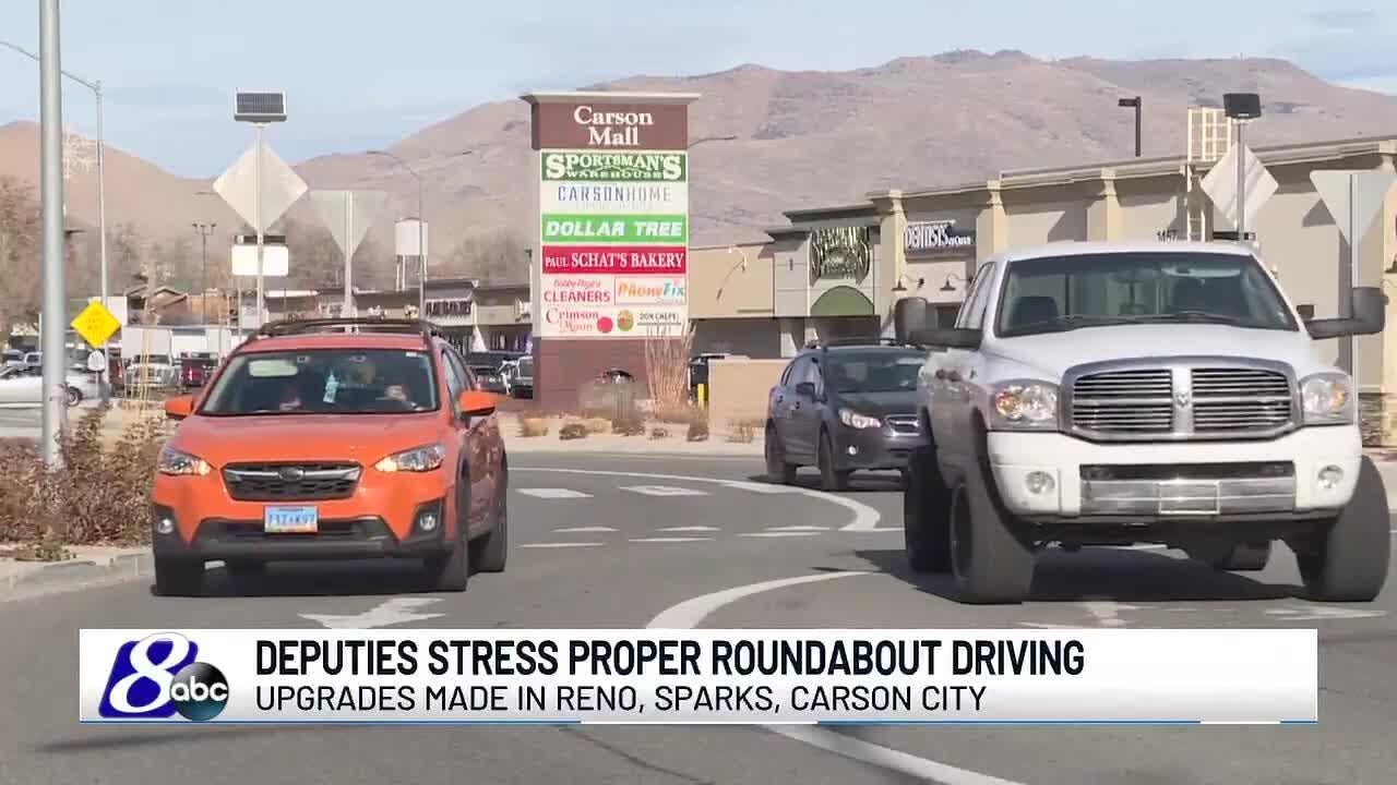 Carson City Sheriff’s Office stresses proper roundabout driving