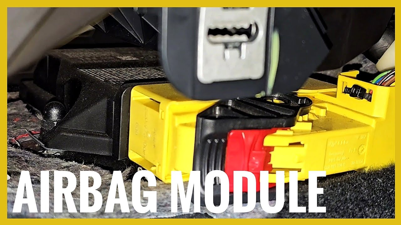 Gdzie znajduje się moduł AIRBAG w Seat Leon 5F 2017