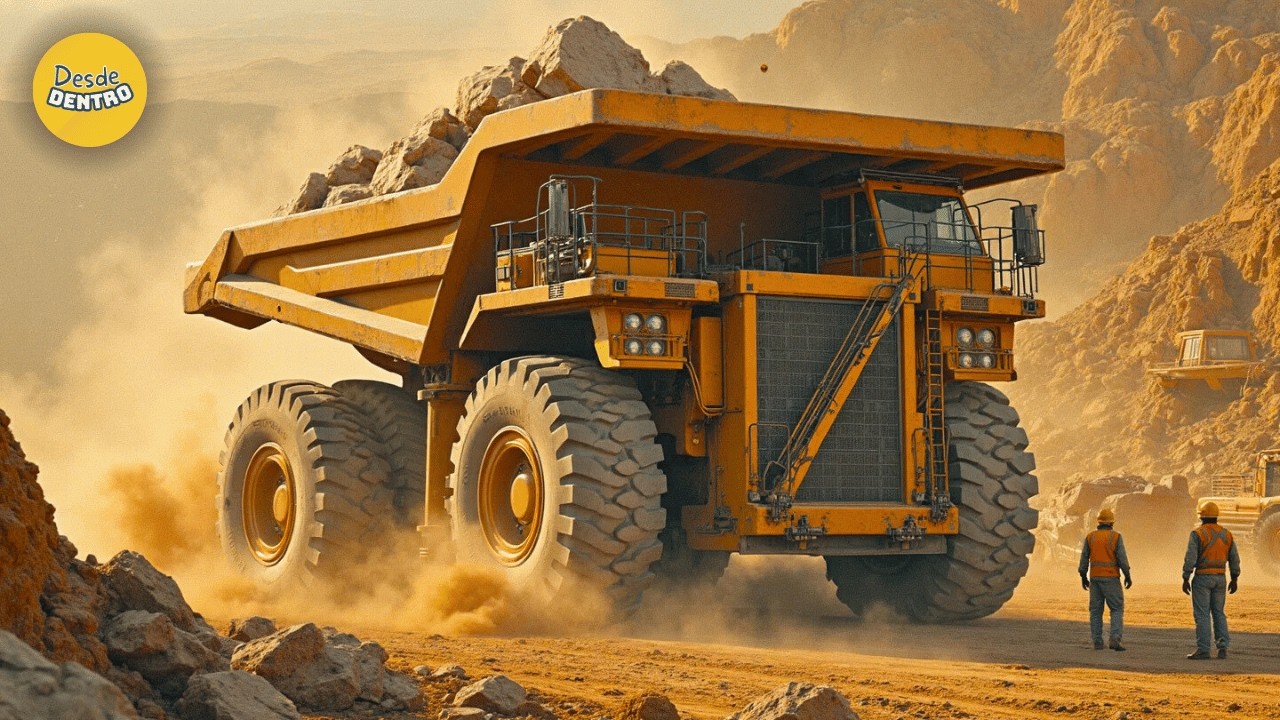 ASÍ se CONSTRUYEN los CAMIONES MINEROS MÁS GRANDES del MUNDO 🚛