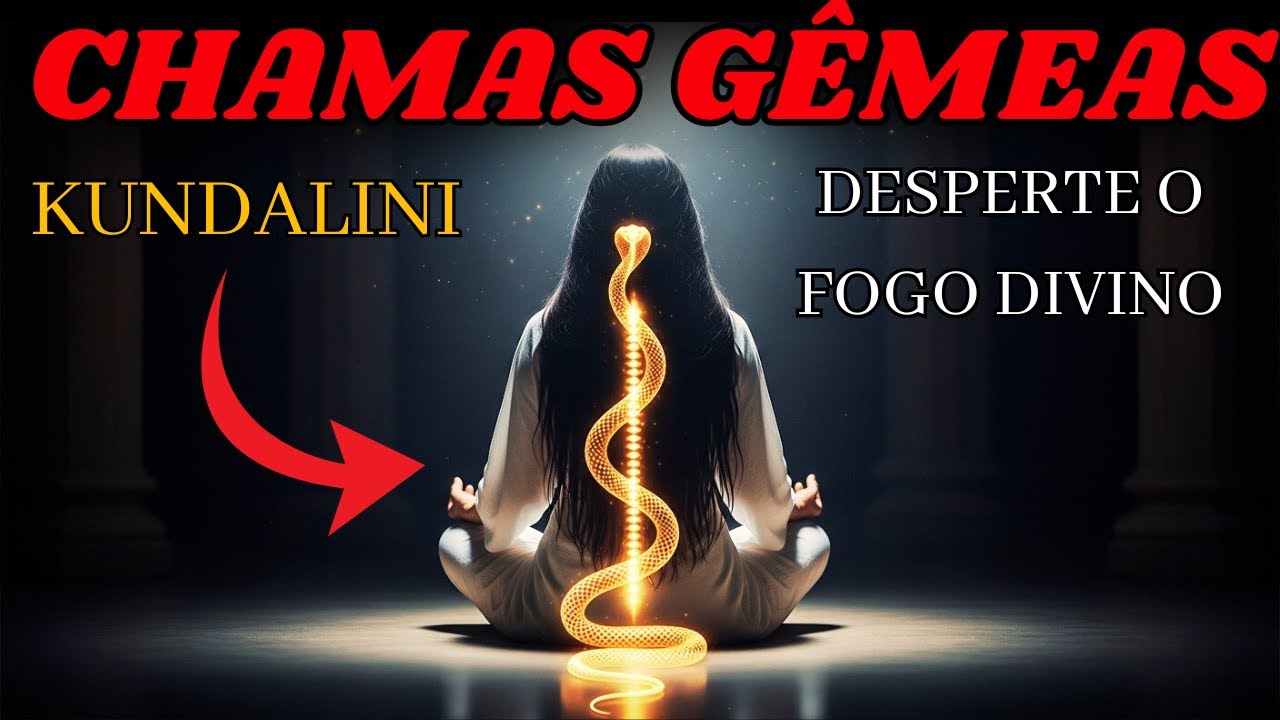 KUNDALINI: A Serpente de Fogo que Sua Chama Gêmea DESPERTA!