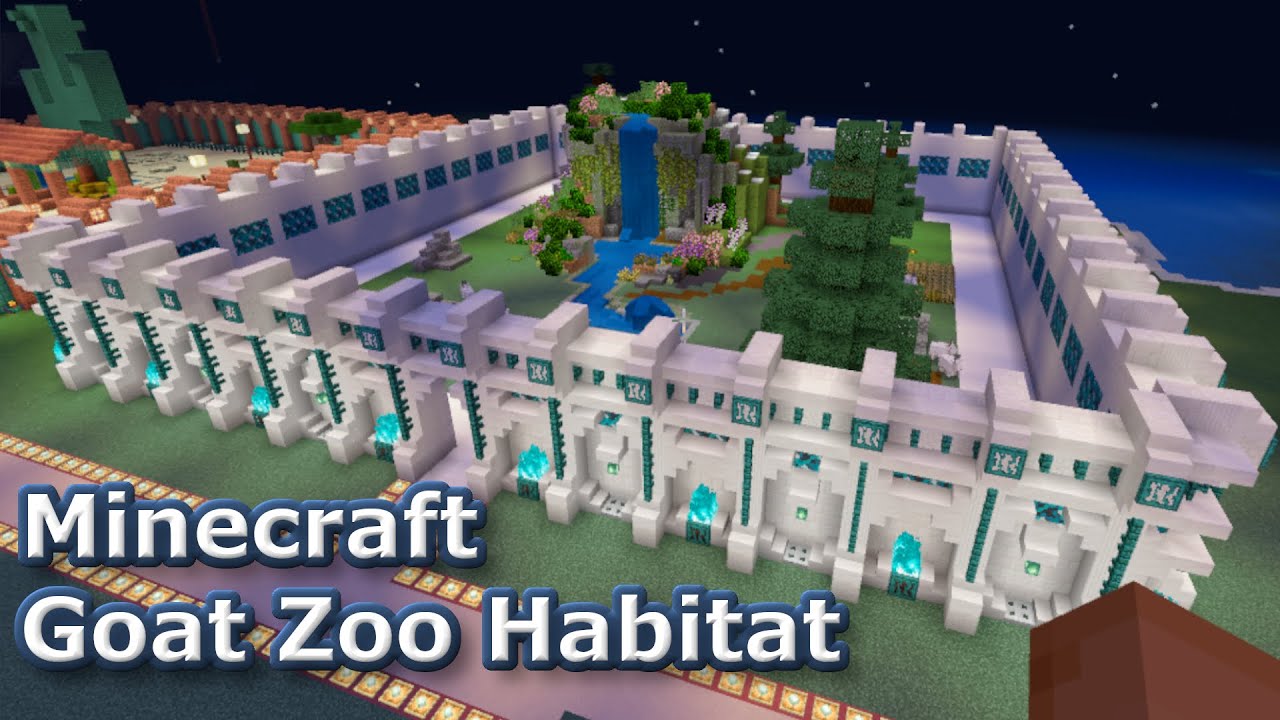 Building a Realistic Goat Sanctuary in Minecraft (Tutorial & Download)