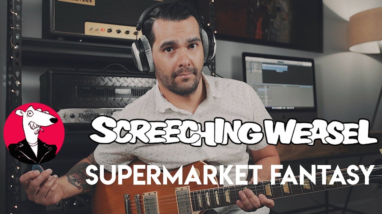 Screeching Weasel - Supermarket Fantasy (Guitar Cover)