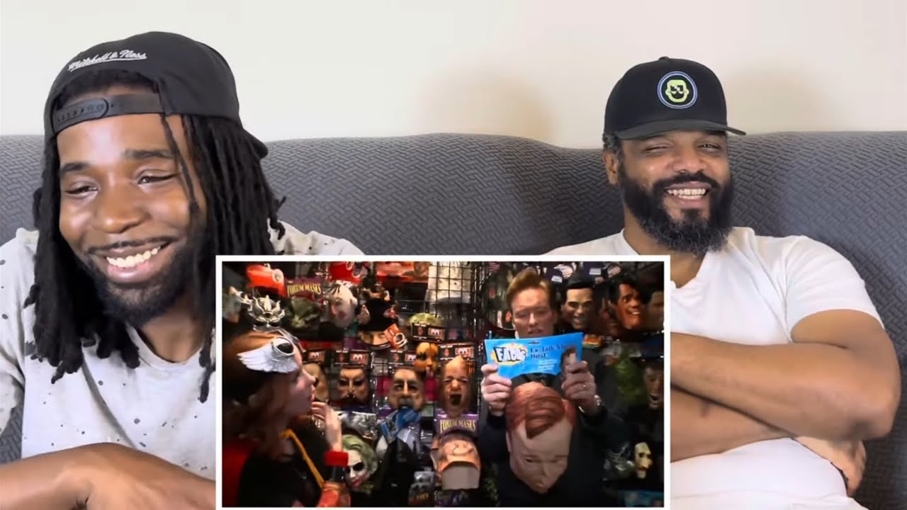Conan Visits The Halloween Store Reaction