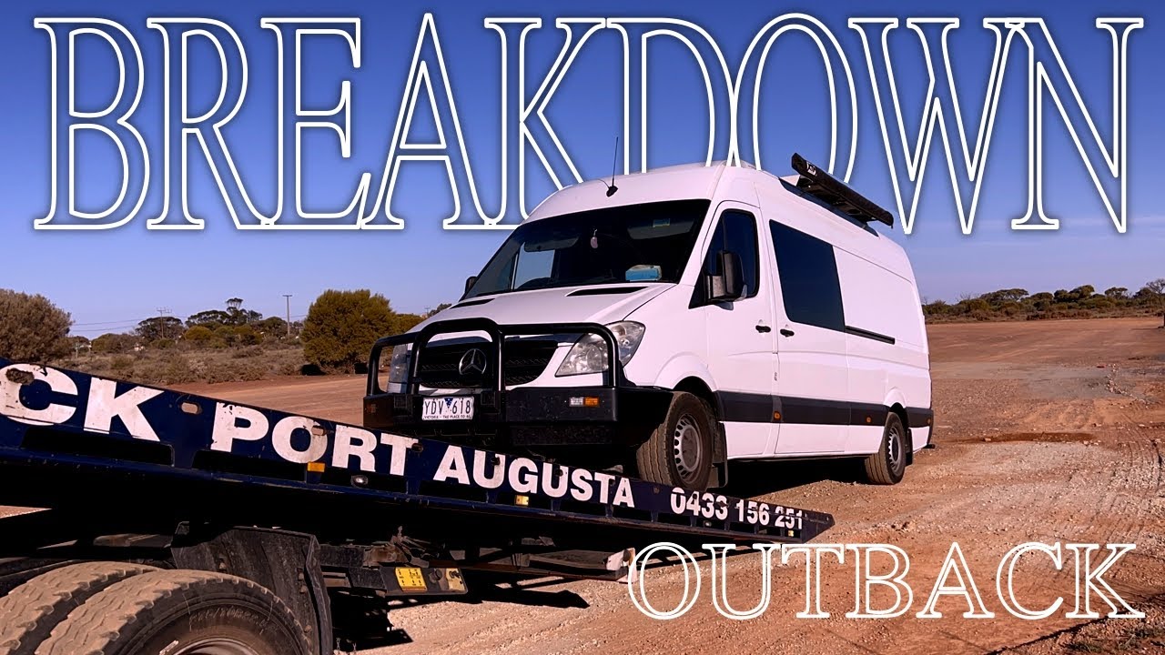 VAN TRIP NIGHTMARE!...2nd Day Breakdown in the middle of the Australian Outback