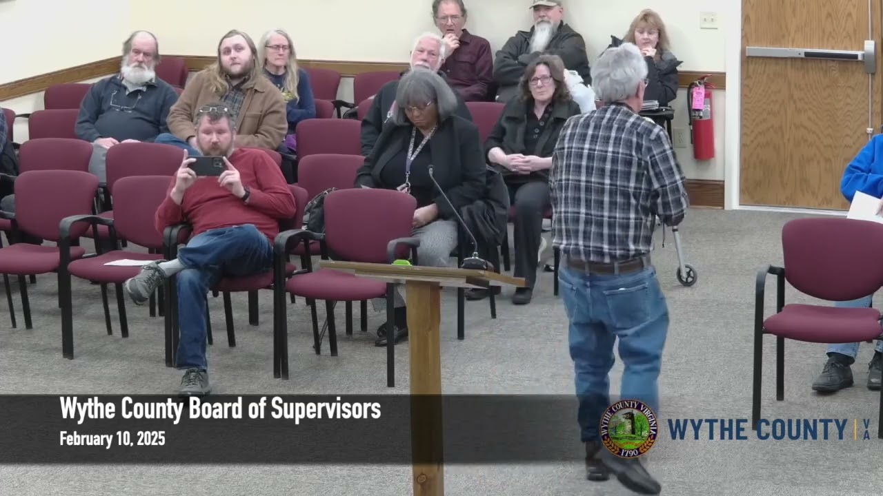 Wythe County Board of Supervisors Meeting | February 10, 2026