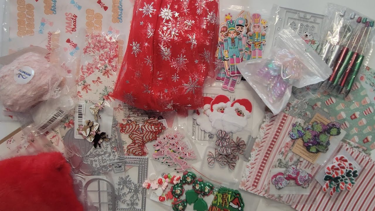 TEMU CHRISTMAS CRAFT HAUL 😱 The Cutest Holiday Finds You NEED to See! ✂️✨