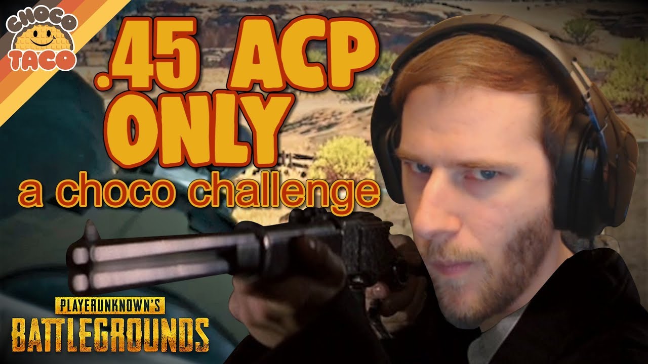 ТОЛЬКО .45 ACP: Шоколадное испытание — геймплей PUBG