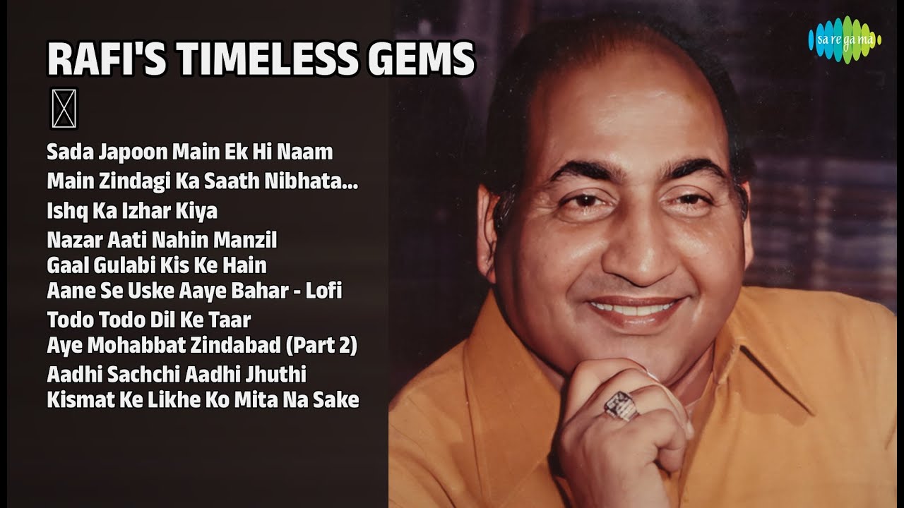 रफ़ी के अनमोल नगमें ✨ | Mohammed Rafi Songs | Sada Japoon Main Ek Hi Naam