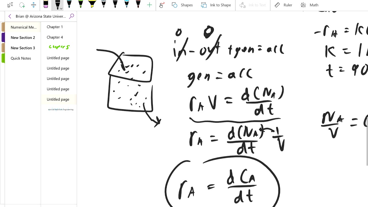 Batch Reactor Problem
