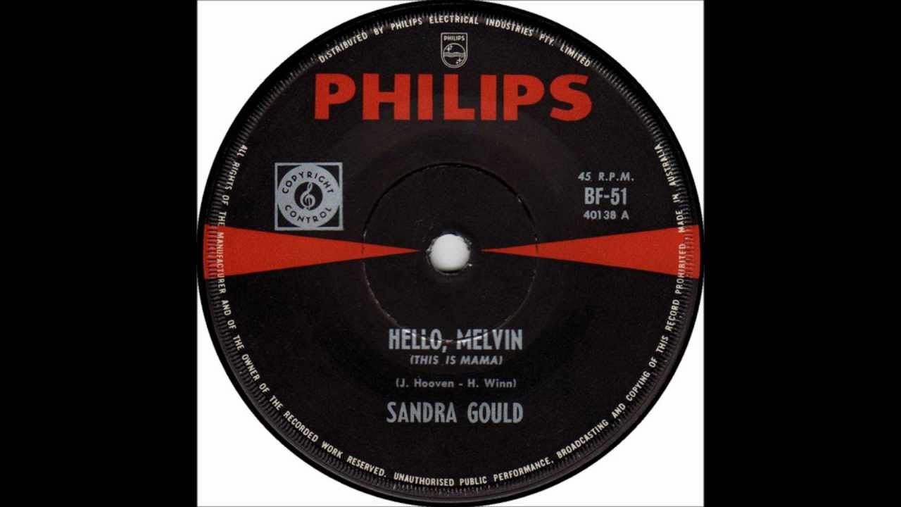 Sandra Gould - Hello Melvin (This Is Mama)